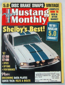 MUSTANG MONTHLY 1996 JUNE - NASCAR 5.0L EXHAUST